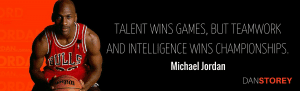 Michael Jordan quote on Importance of Teamwork